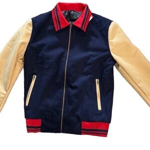 Will Byers Stranger Things Noah Schnapp Vintage 80s Varsity Bomber Wool Jacket